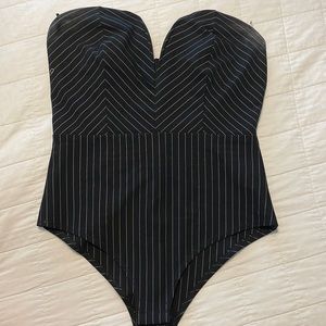 Strapless bodysuit